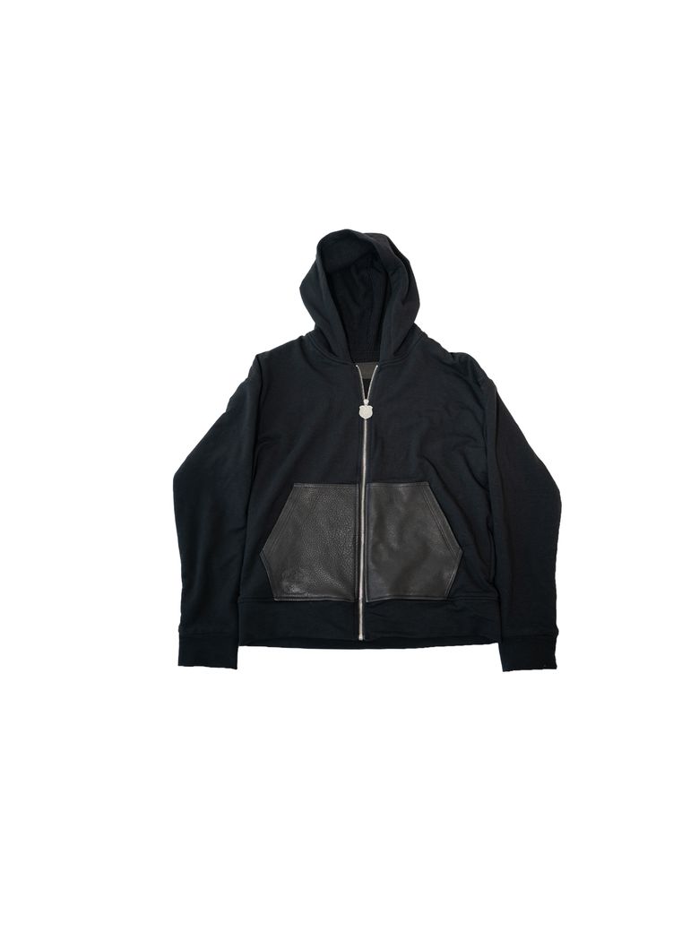 Hooded sweatshirt, black